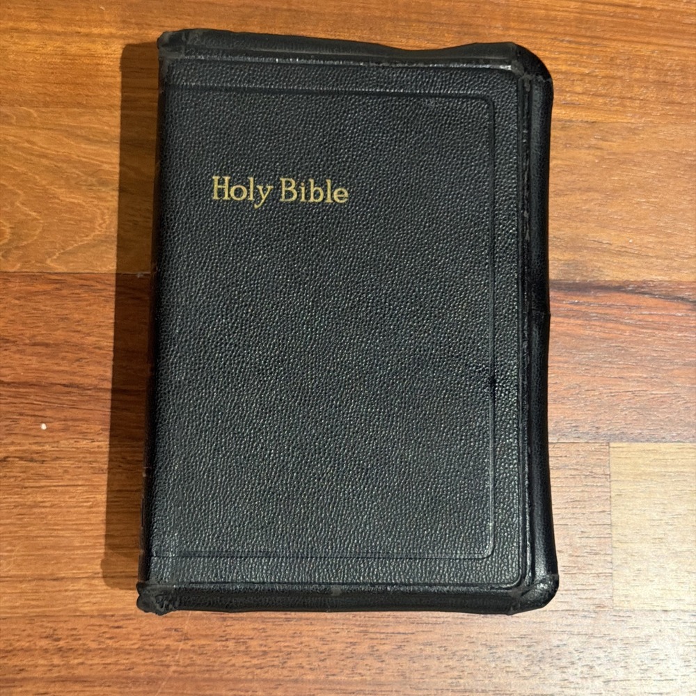 Holy Bible Self-Pronouncing KJV Illustrated National Bible Press Pocket 7x5